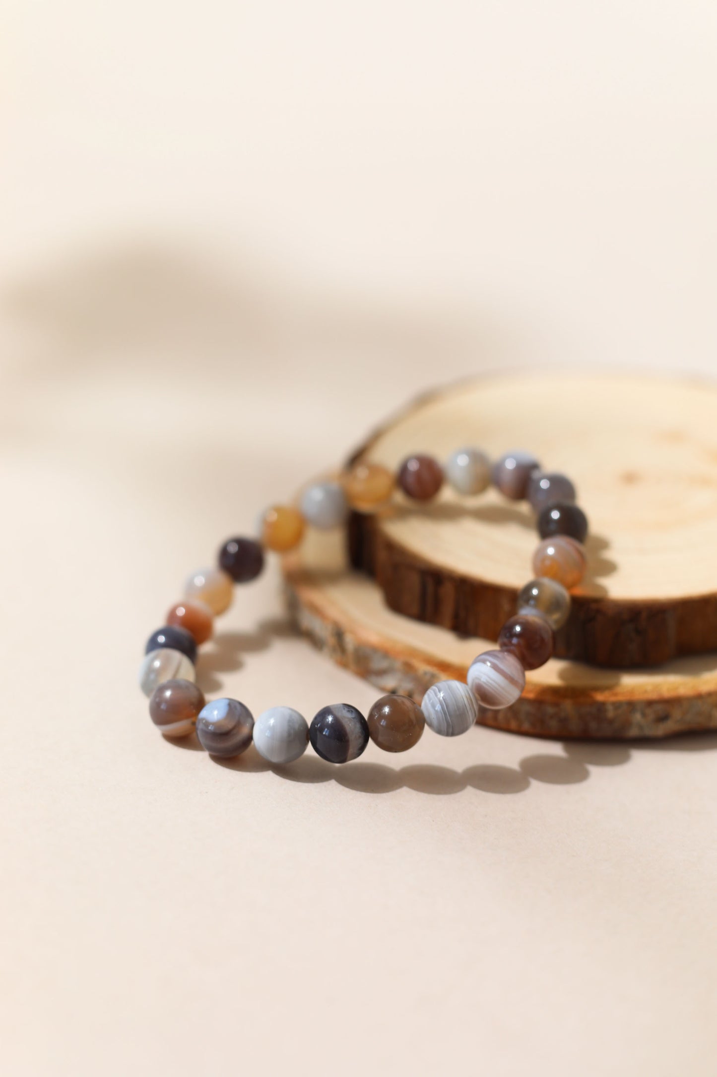 8mm Botswana Agate bracelet